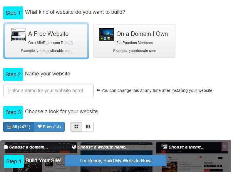 Creating a Website or Blog-Siterubix