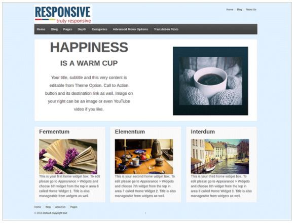 Top Free WordPress Themes-Responsive