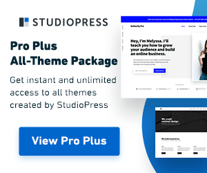 StudioPress Pro Plus